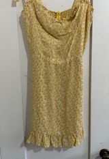 Reformation Yellow Dress Photo 0