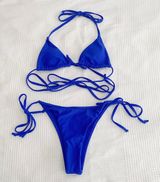 Blue Bikini Set Size M Photo 0