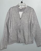 Nike Gray Zip-up Sweatshirt Photo 0