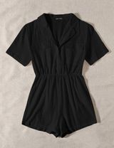 Black Romper Size M Photo 0