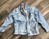 Distressed Jean Jacket Photo 0