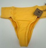 Free People| x Toast Swim| Signature Banded Waist Bottom| Sunset Rib Photo 0