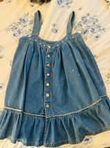 Denim Dress Blue Size XS Photo 0
