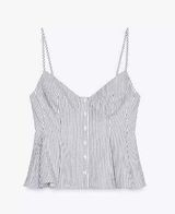 Zara NWT Striped Top Photo 0