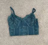 Bralette Tank Cami Green Photo 0