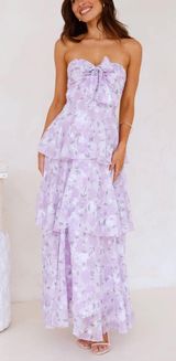 Purple Formal / Prom Maxi Dress Photo 0
