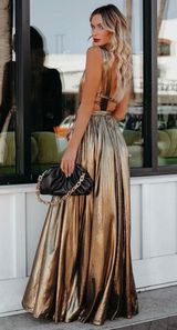 VICI Metallic Dress Photo 0