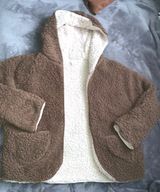 Brown Sherpa Jacket Size M Photo 0