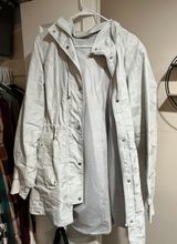 White Camo Rain Jacket Size XL Photo 0