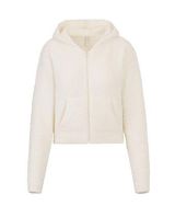 SKIMS Teddy Knit BONE Zip Up Hoodie size 4X/5X SOLD OUT ONLINE Photo 0