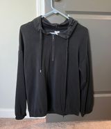 Cable & Gauge Black Half Zip Pullover  Photo 0