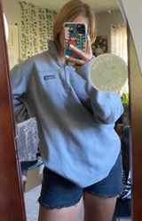 Patagonia Gray Fleece Quarter Zip Photo 0