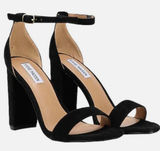 Steve Madden Open Toed Black Heels Photo 0