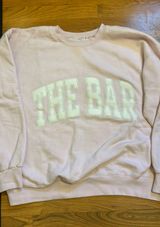 The Bar Sweatshirt Light Pink Photo 0