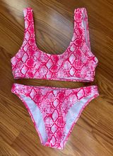 pink snakeskin bikini Photo 0