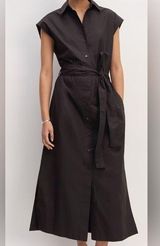 Everlane| The Supima® Cotton Short-Sleeve Shirt Dress Photo 0