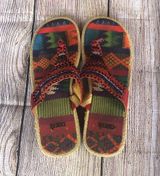 Chico's  Boho Aztec Espadrille Sandals Size 9 Photo 0