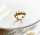 Boutique Gold Twist Ring  Photo 0