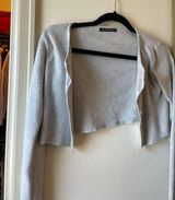 Brandy Melville Gray Cardigan Photo 0