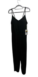 Vuori Women’s Lux Jogger Jumpsuit Built In Bra Black Size Medium New $108 Photo 0