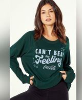 NWT Wildfox Can’t Beat The Feeling Coca-Cola Sommers Sweatshirt Photo 0