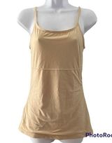 Flexees Camisole Tank Top Slimmer #3266 Firm Control Shaping Nude Lg Maidenform Photo 0