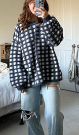 Grey Bandit Sweater Blue Photo 0