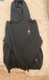 Aviator Nation Rainbow Bolt Hoodie Photo 0