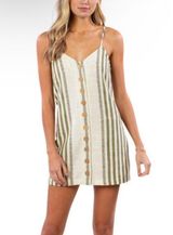 Rip Curl COSTA STRIPE Button-down Dress Photo 0