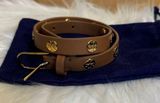 Tory Burch Double Wrap Logo Stud Bracelet Photo 0