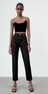 ZARA High Rise Jeans Photo 0