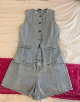 matching denim set Blue Size M Photo 0