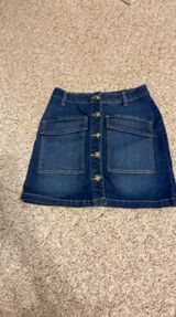 Denim Skirt Photo 0