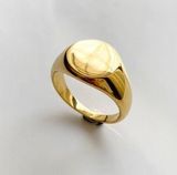 Boutique 14k Gold Signet Ring Rafe Cameron Photo 0