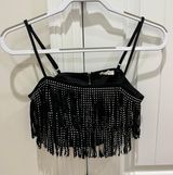 Tassel Rhinestone Top Photo 0