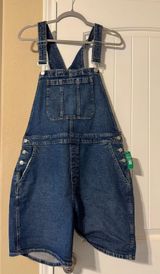 Vintage Denim Mom Overalls Photo 0