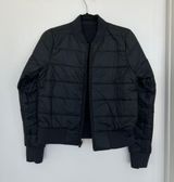 Lululemon black reversible bomber jacket Photo 0