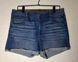 American Eagle Hi-Rise Shortie Jean Shorts Size 16 Photo 0