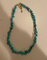 SheIn blue stone necklace Photo 0