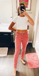 J.Jill  Pink Denim Jeans  Photo 0
