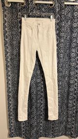 Joes White Skinny Jeans Size 25 Photo 0