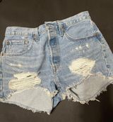 Levi’s 501 High-Waisted Shorts Photo 0