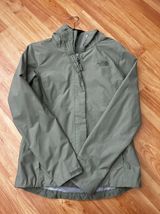 The North Face Hooded Green Jacket Photo 0