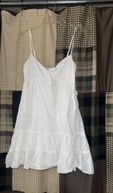 City Studios White Summer Dress Photo 0