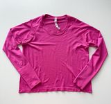 Swiftly Tech Long Sleeve Shirt Pink Size 14 Photo 0