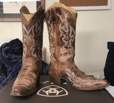 Cowboy Boots Brown Size 7.5 Photo 0