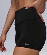 Alo Yoga Airlift Shorts 3" Black Photo 0