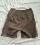 Brown Alphalete scrunch short Photo 0