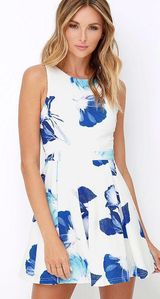 Lulus Flowery Mini dress  Photo 0