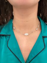 Kendra Scott Custom Silver Maddie Necklace Photo 0